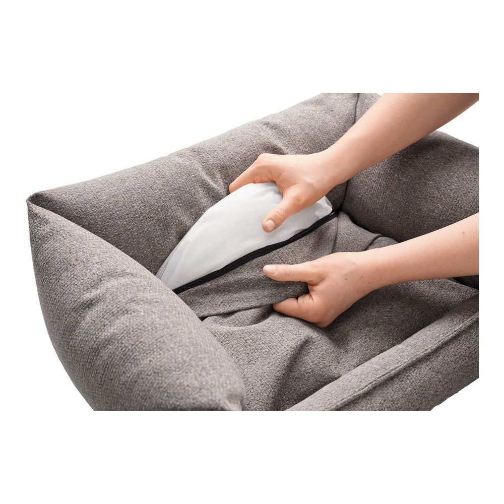 Dog Sofa Hunter PRAG Grey 90 x 70 cm