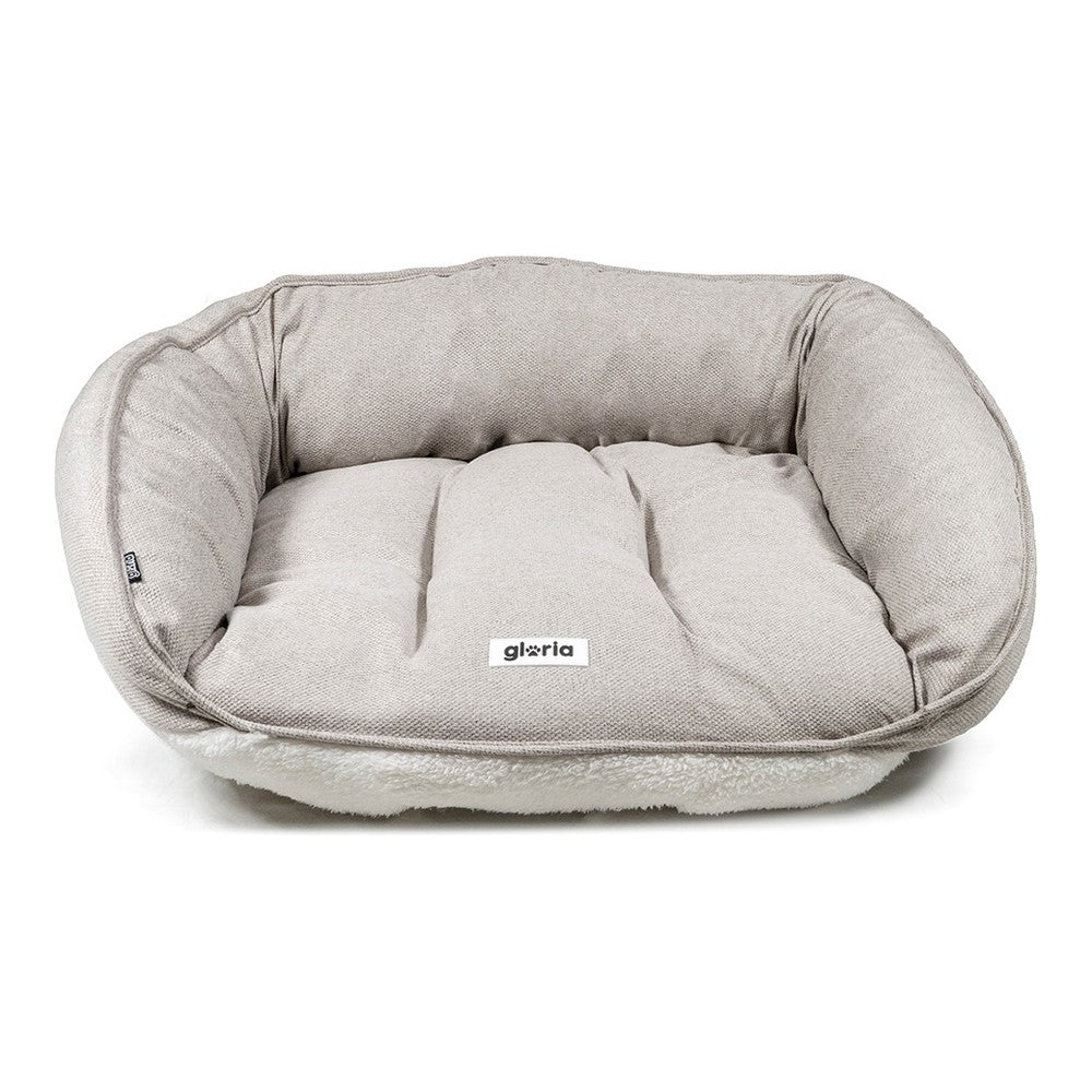 Dog Sofa Gloria MANDI Beige Polyester (80 x 66 x 25 cm)