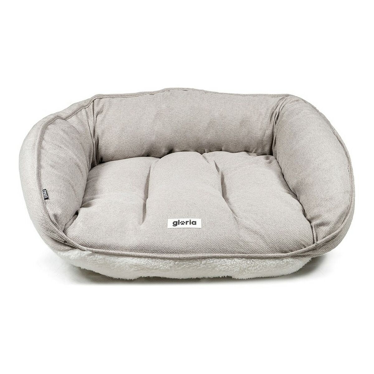 Dog Sofa Gloria MANDI Beige Polyester (80 x 66 x 25 cm)