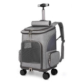 Large Capacity Portable Pet Backpack Adjustable Lightweight Breathable