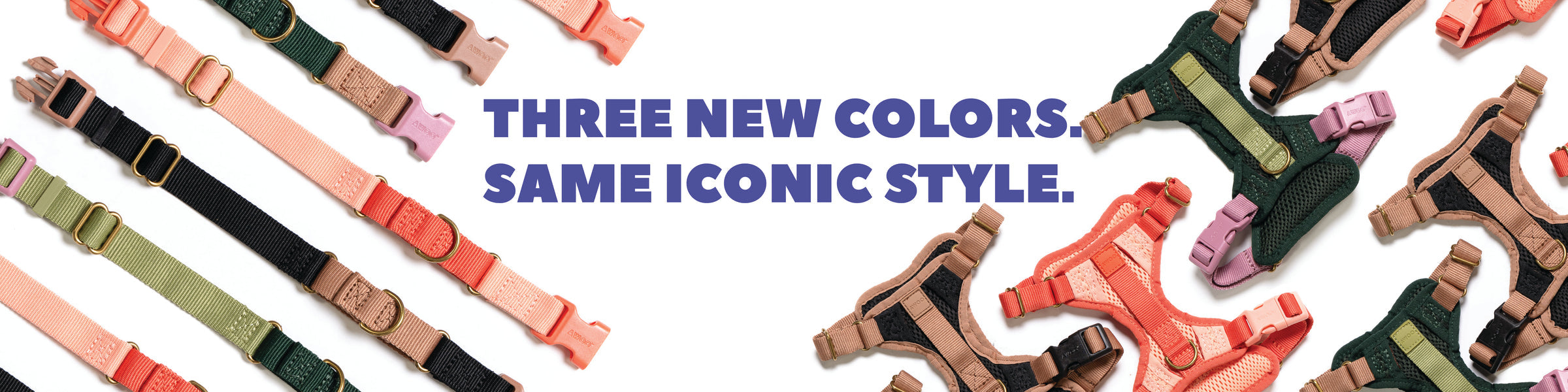 Three new colors same iconic style